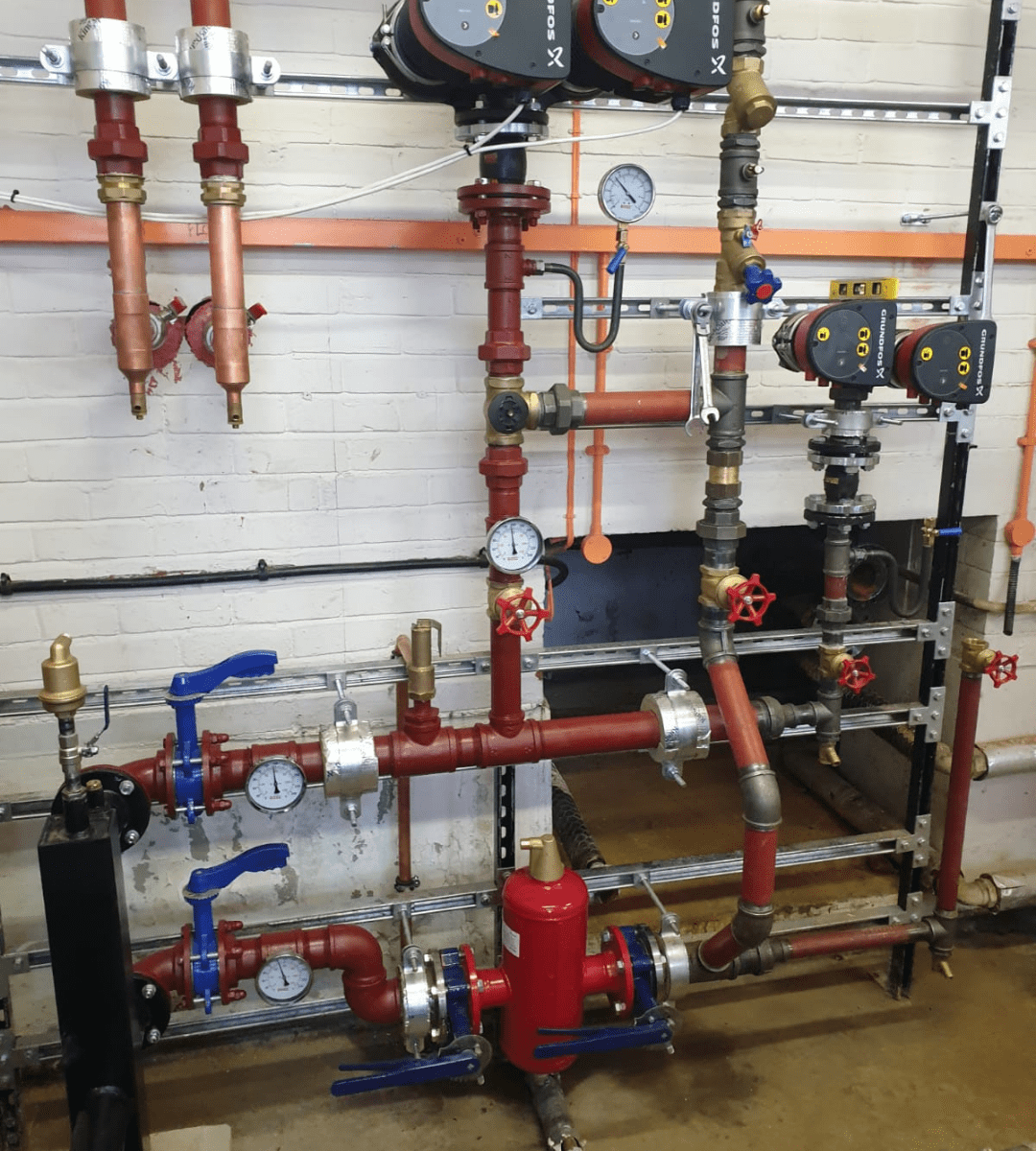 Castercliff Primary Academy School Plant Room Nelson Burnley Lancashire